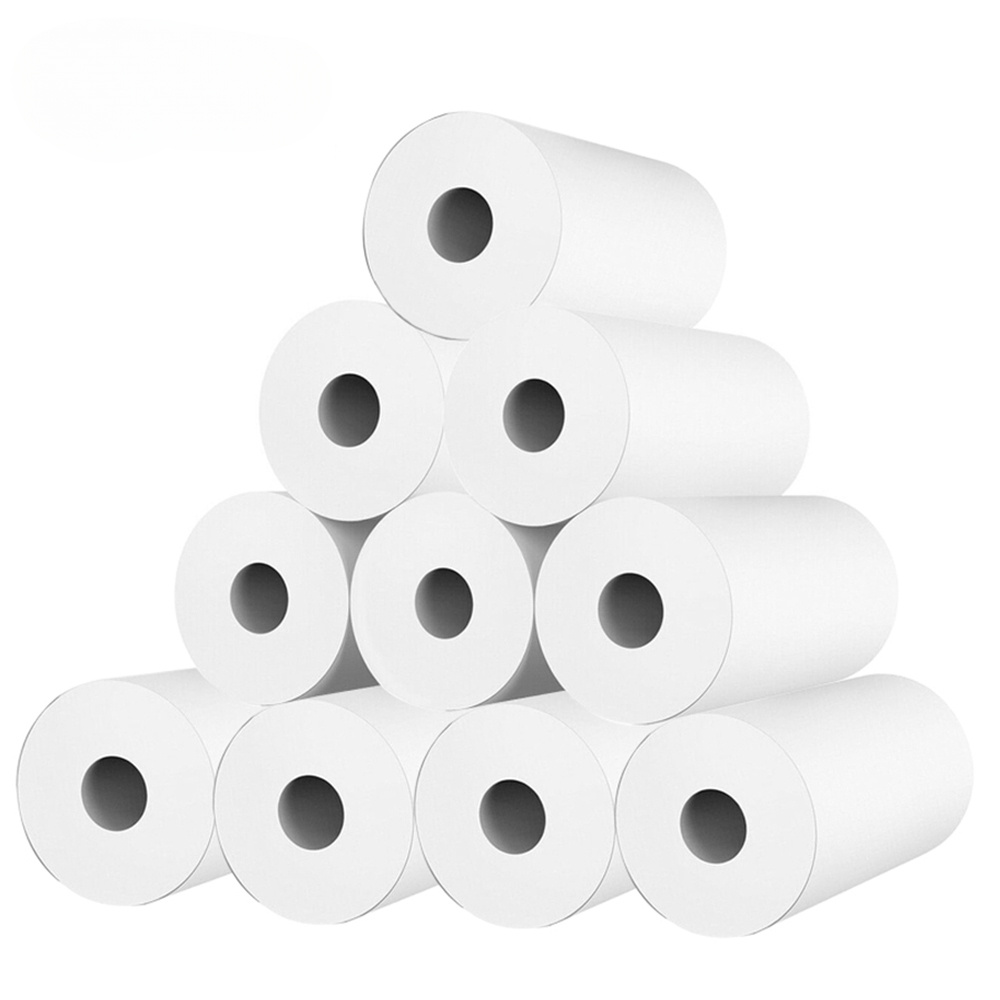 Nuevos 10 rollos de papeles té - Mini Pocket Thermal Printer Paper Roll reseña y precio