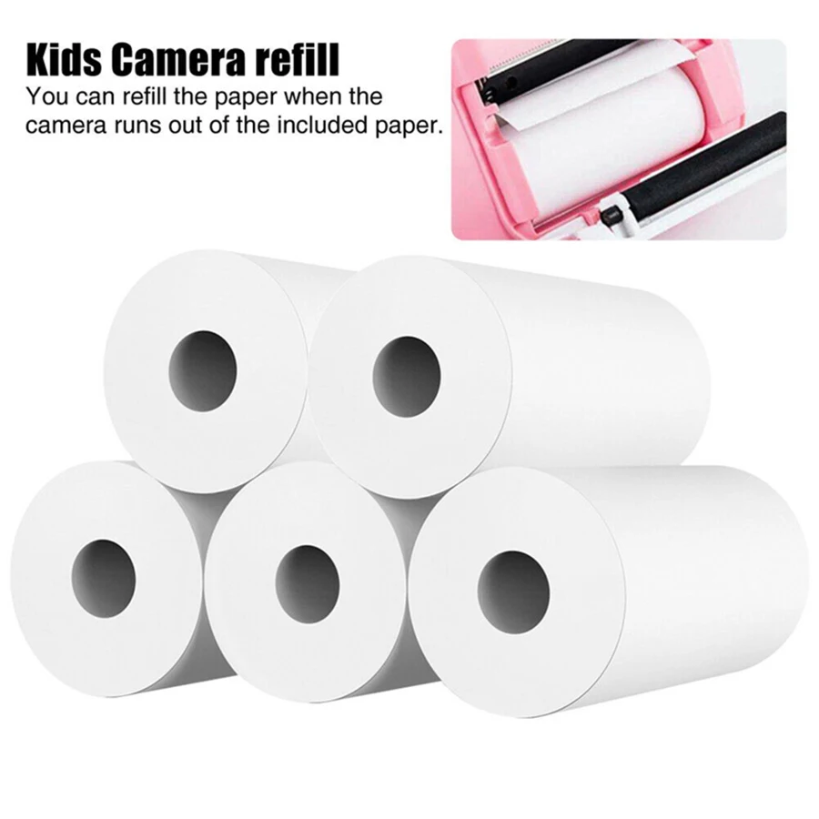 Nuevos 10 rollos de papeles té - Mini Pocket Thermal Printer Paper Roll reseña y precio