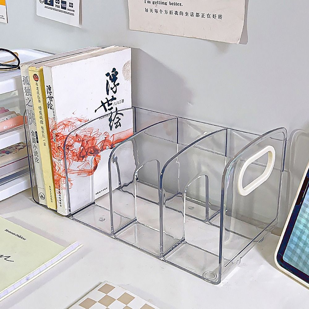 Sujetalibros portátiles de acr - Clear Acrylic Book Stand Holder reseña y precio