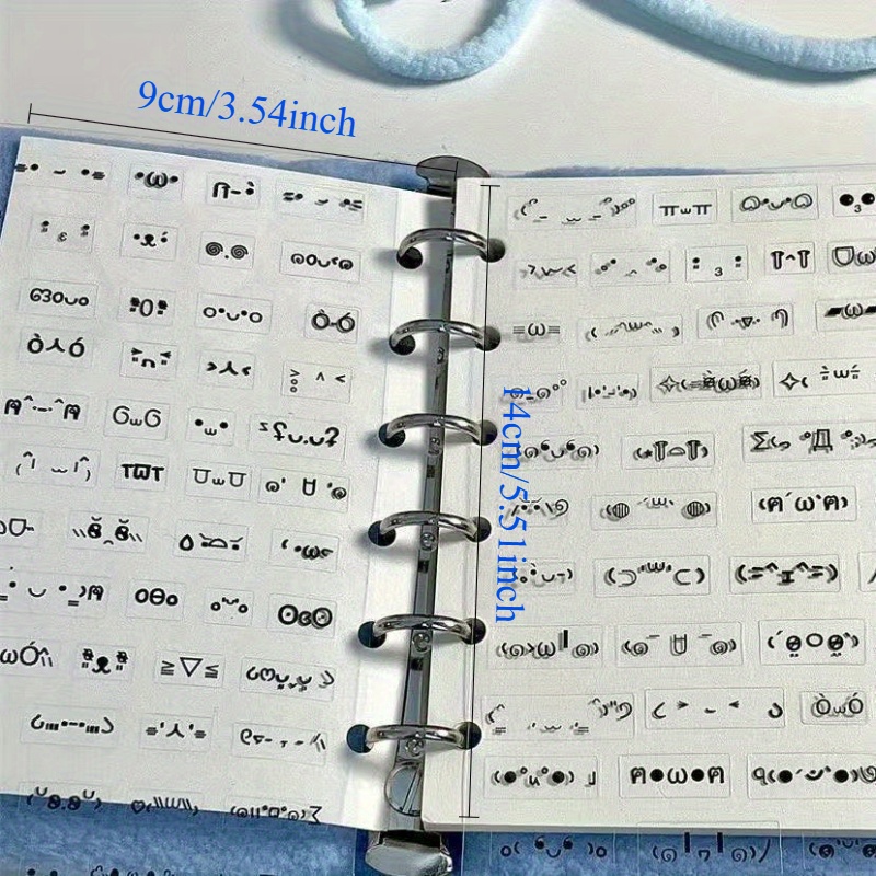 10 hojas de pegatinas transpar - Blank Sheet Music Notebook reseña y precio