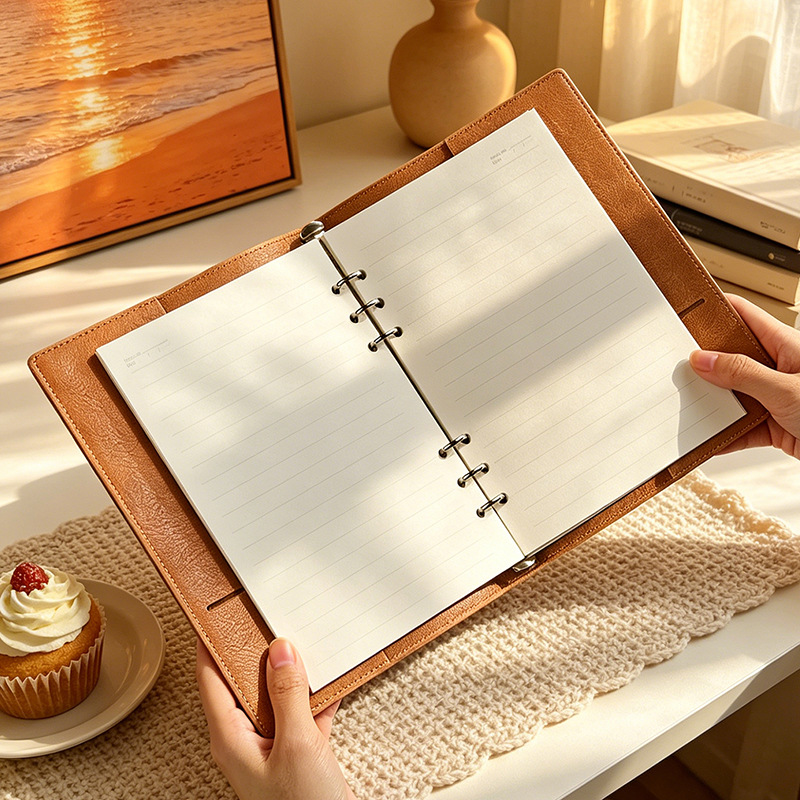 Diario Recargable de Cuero Sin - Vintage Leather Journal Notebook reseña y precio